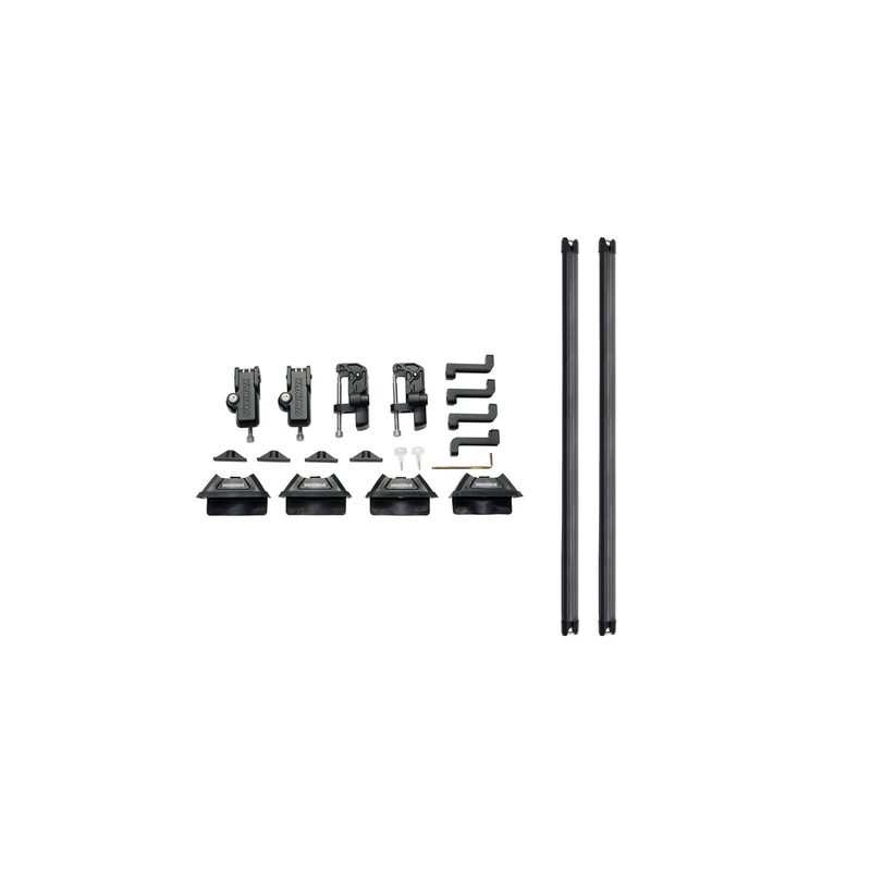 Yakima BedRock HD Low-Profile Truck Rack with 78-Inch Bars 8001160&YAK-8001159