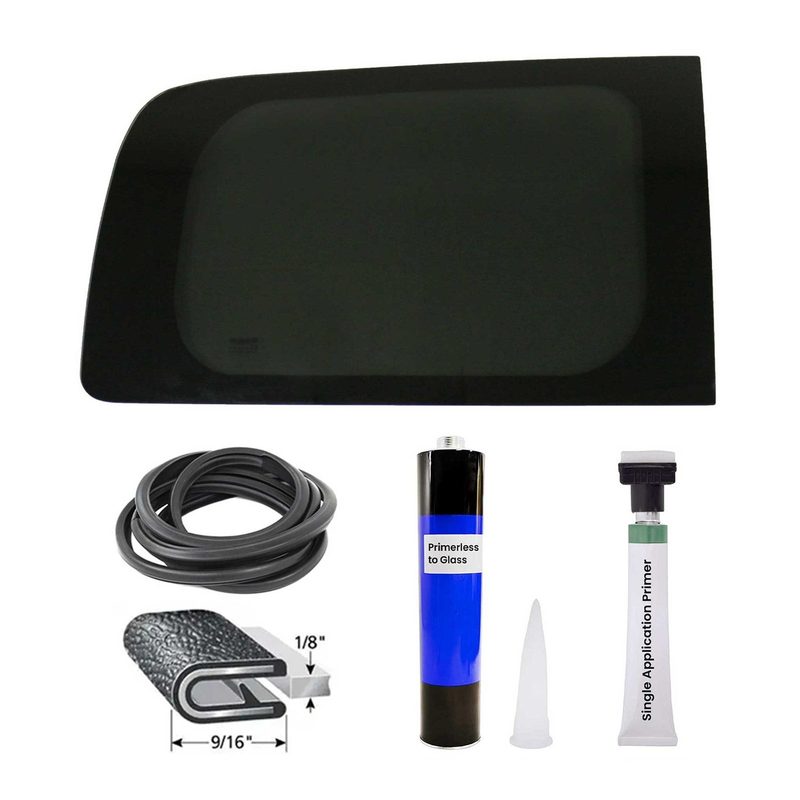 2013-2021 Nissan NV200 Window Glass Fit Kit Rear Right Side Black