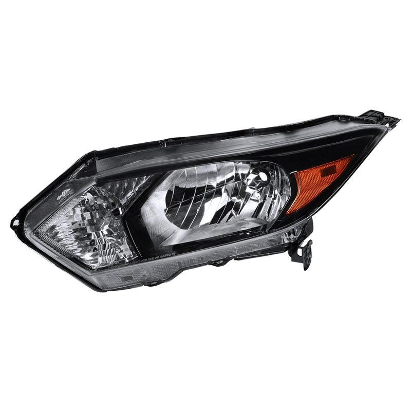 2016-2018 Honda HR-V Clear Crystal Headlight Amber Reflector - Driver Side