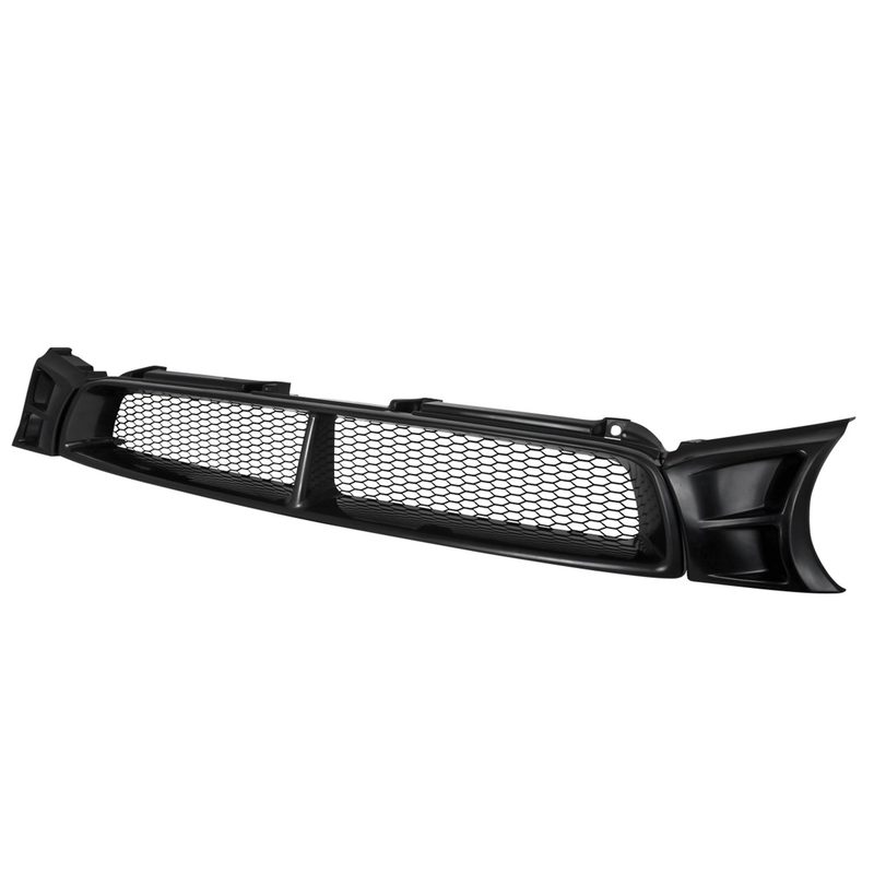 2002-2003 Subaru Impreza Black ABS Grille w/ Aluminum Mesh