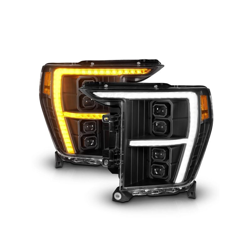 Anzo Z-Series LED Projector Headlights 111593X-L&ANZ-111593X-R