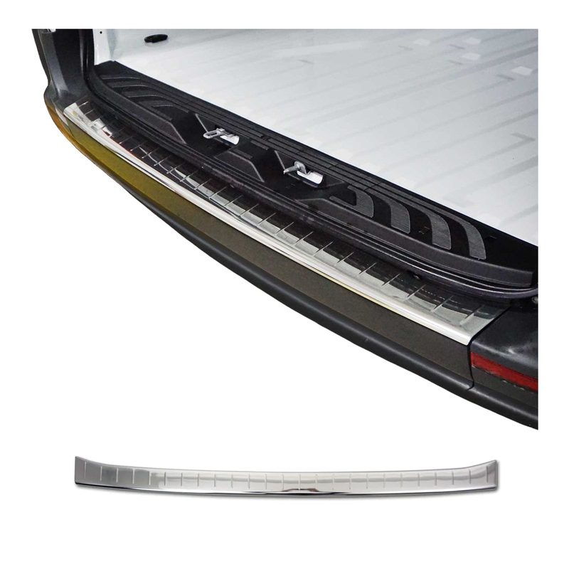 2019-2024 Mercedes Sprinter W907 910 Rear Bumper Guard Stainless Steel Glossy