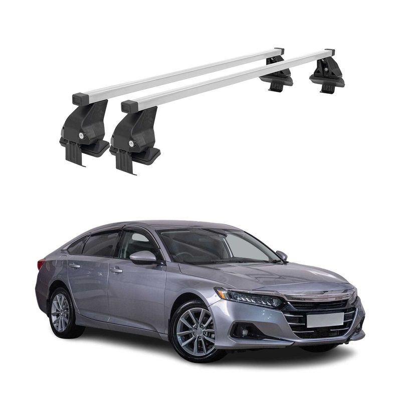 2018-2022 Honda Accord Roof Rack Cross Bars Silver