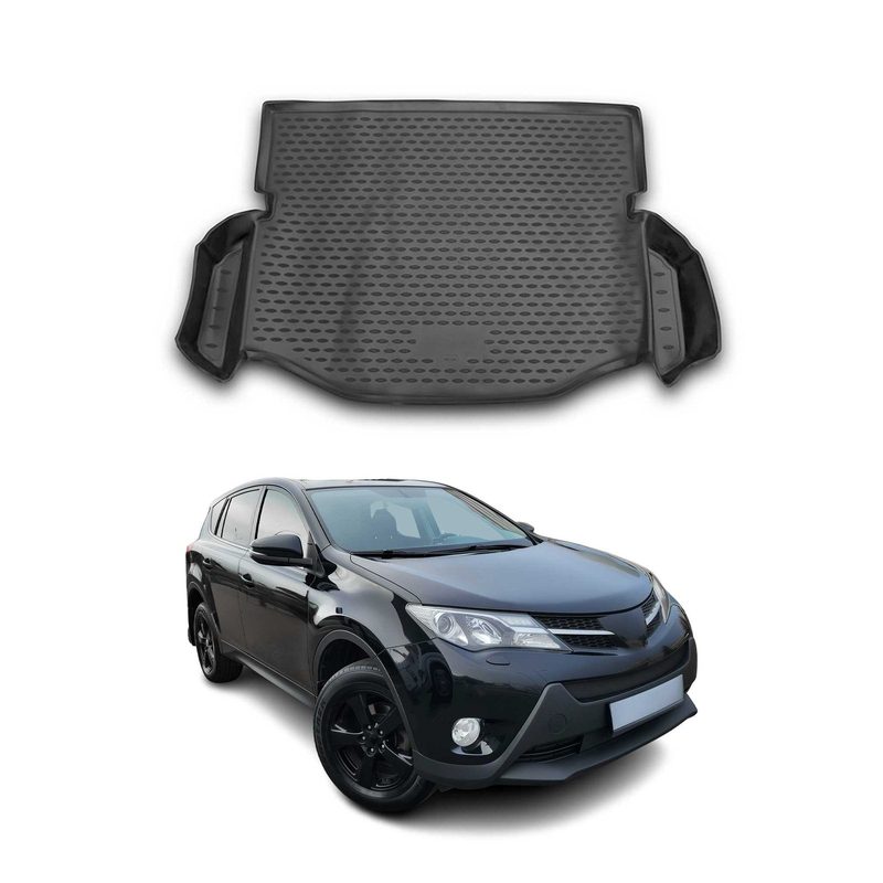 2013-2018 Toyota RAV4 Cargo Liner Trunk Mat All Weather Full Size Spare Wheel