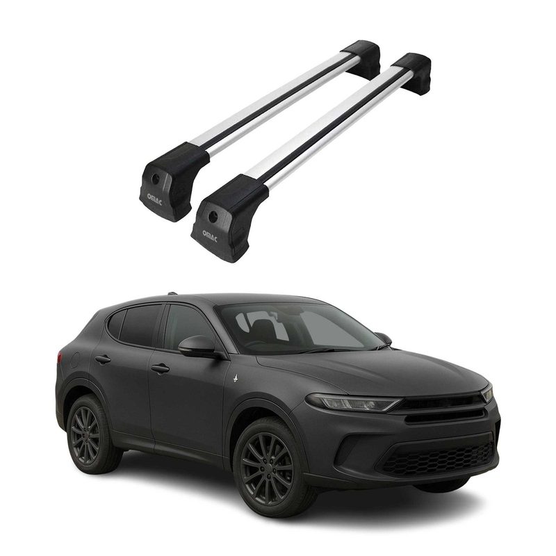 2023-2025 Dodge Hornet Roof Rack Cross Bars Silver