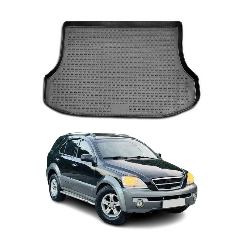 2003-2009 Kia Sorento Cargo Liner Trunk Mat All Weather Black