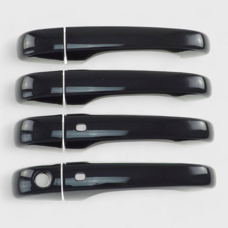 2013-2020 Dodge Journey Door Handle Cover Gloss Black 8Pcs ABS Plastic