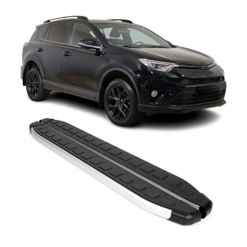 2019-2025 Toyota RAV4 Nerf Bar Side Step Running Boards Alu 2x