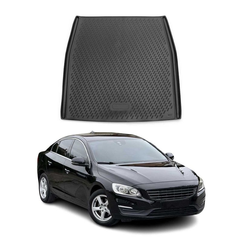 2011-2018 Volvo S60 Cargo Liner Trunk Mat All Weather Black