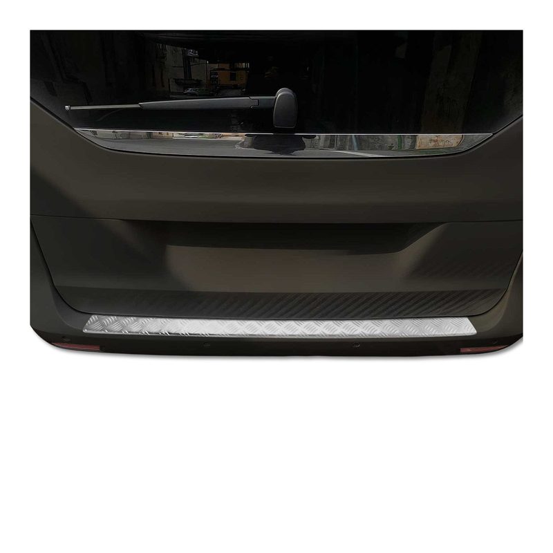 2016-2024 Mercedes Metris Rear Bumper Guard Aluminium Silver