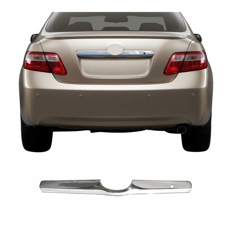 2007-2011 Toyota Camry Rear Trunk Tailgate Door Handle Cover Stainless Steel Silver