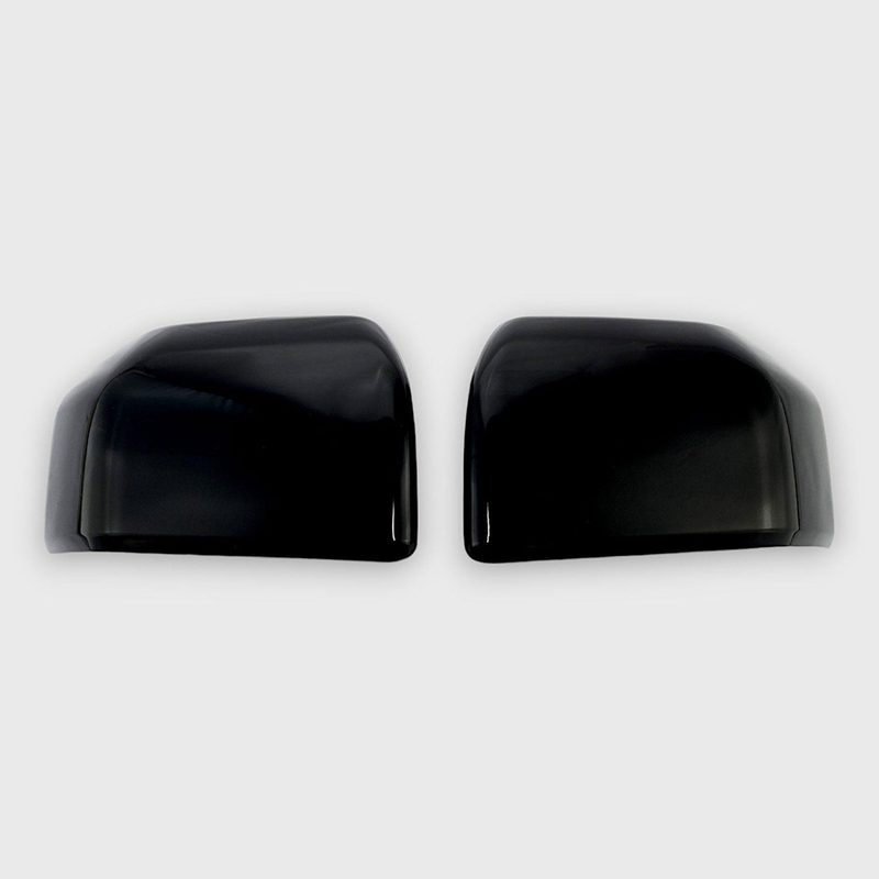2015-2020 Ford F-150 Mirror Cover Caps Gloss Black 2Pcs ABS Plastic