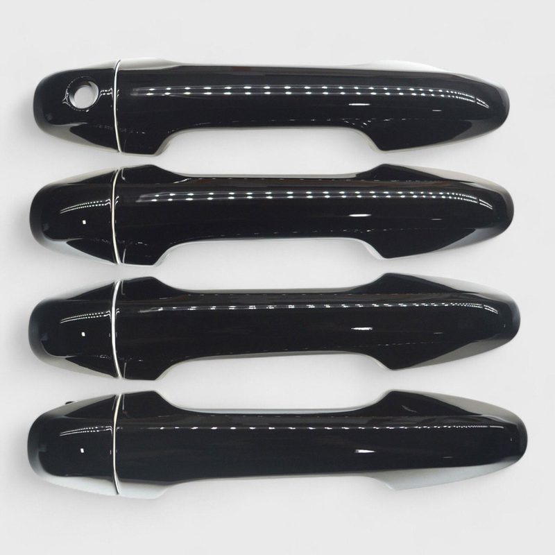2016-2024 Toyota Tacoma Door Handle Cover Gloss Black 8Pcs ABS Plastic