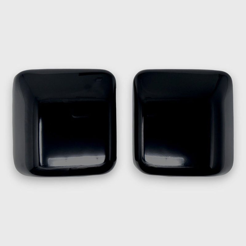 2020-2025 Jeep Gladiator Mirror Cover Caps Gloss Black 2Pcs ABS Plastic