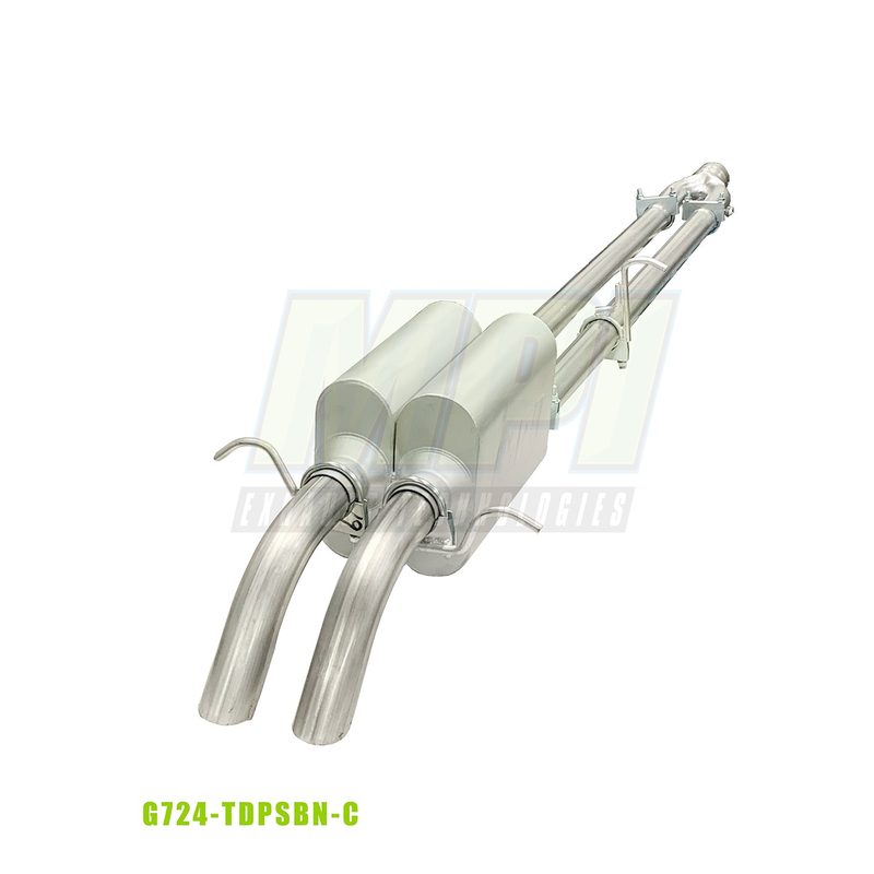 GMC/Chevy, 2007-2013, 5.3L - MPI Bullnoze Exhaust Series