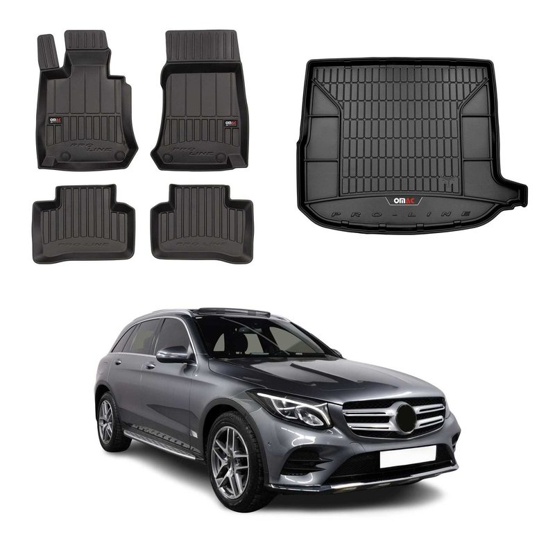 OMAC Floor Mats & Cargo Liners for Mercedes GLC Class Coupe C253 2017-2019