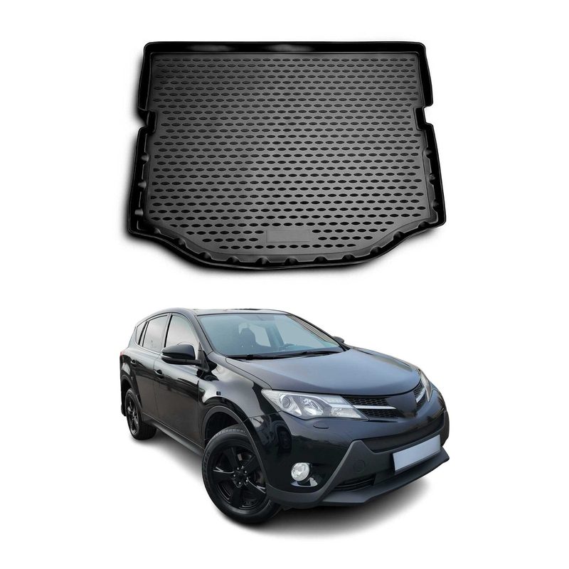 2013-2018 Toyota RAV4 Cargo Liner Trunk Mat All Weather Full Size Spare Wheel