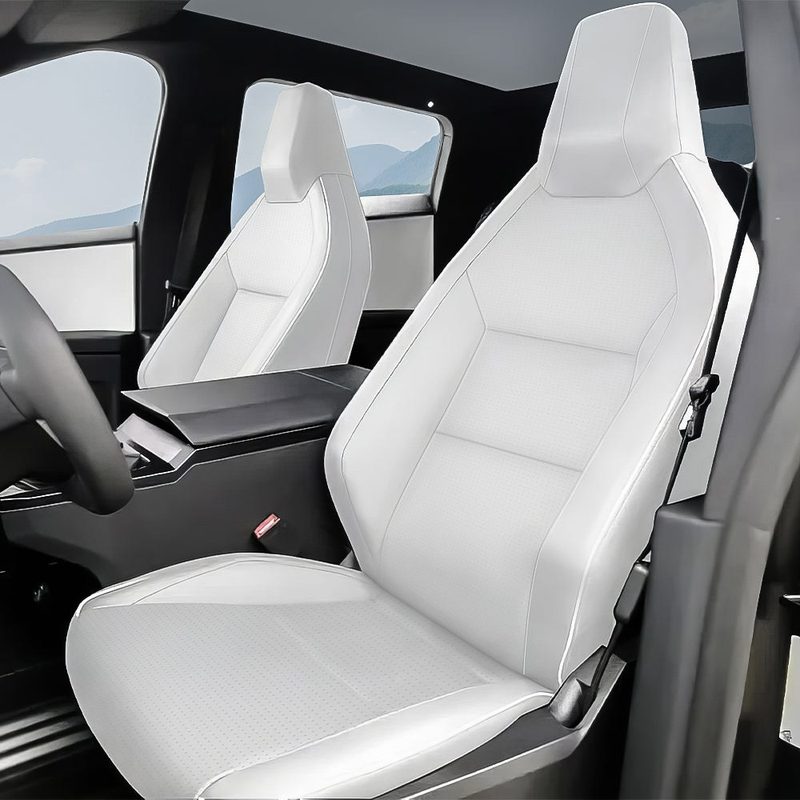 Full Leather Seat Covers for Cybertruck (10 PCS)