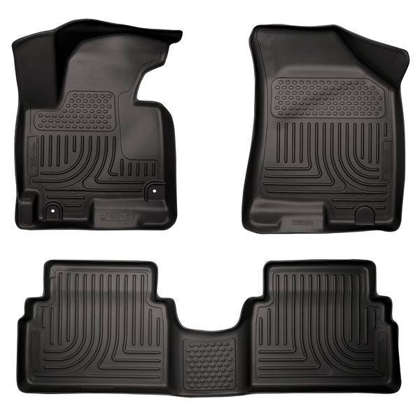Husky FloorLiners 1ra y 2da fila negro Kia Sportage 14-16