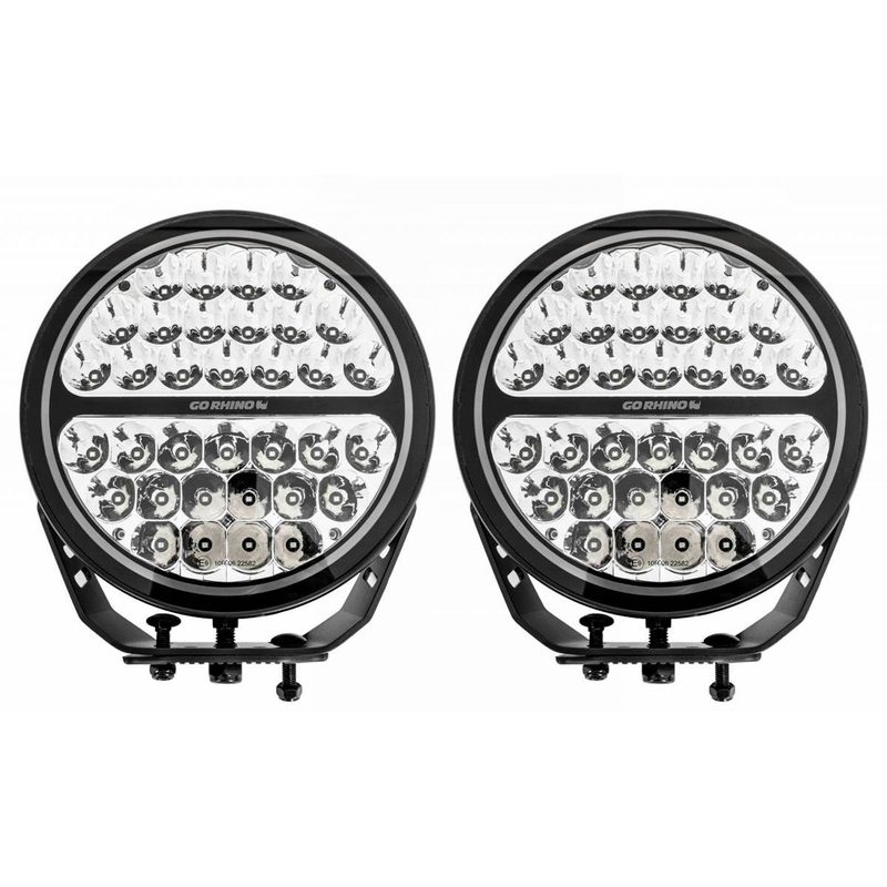 Faros MAXROUND 9" GR Blackout Series 1 Par Spot