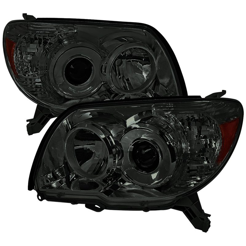 2006-2009 Toyota 4Runner SR5 Limited Projector Style Headlights Chrome/Smoke