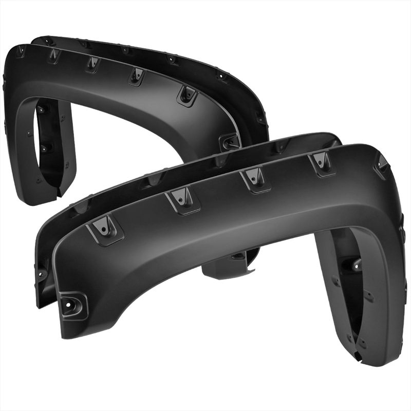 2007-2013 Chevy Silverado 1500/2500HD/3500HD Fleetside Fender Flares