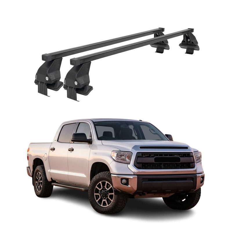 2007-2021 Toyota Tundra Roof Rack Cross Bars Black