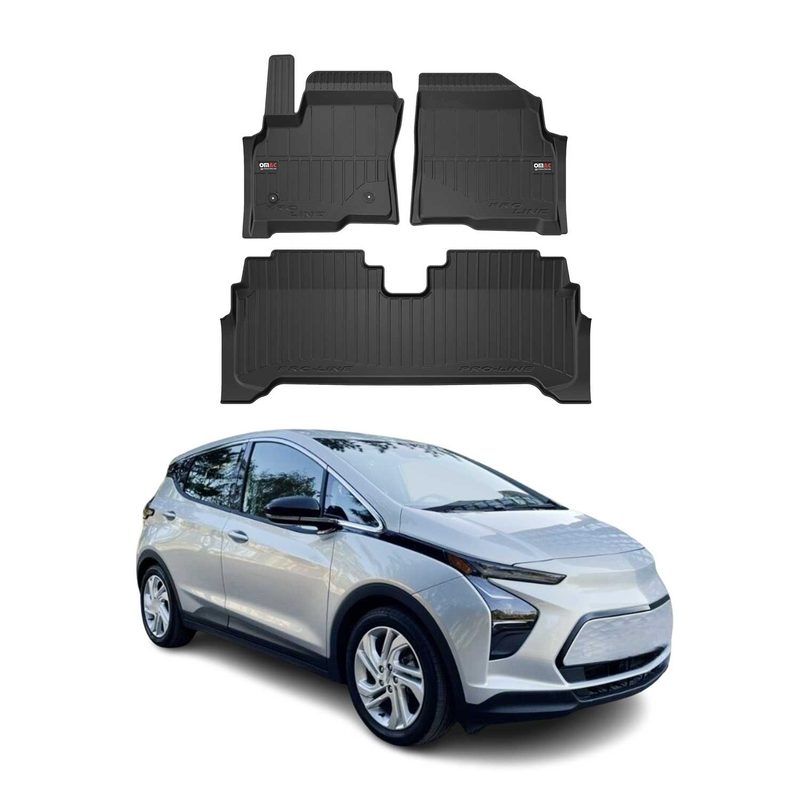 2022-2023 Chevrolet Bolt EUV Premium Floor Mats Liners Full Set All Weather Heavy Duty