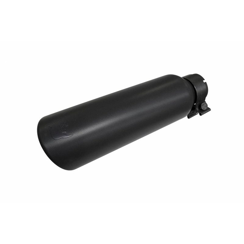 Colilla de escape para tubos de 2 1/4 " Negra