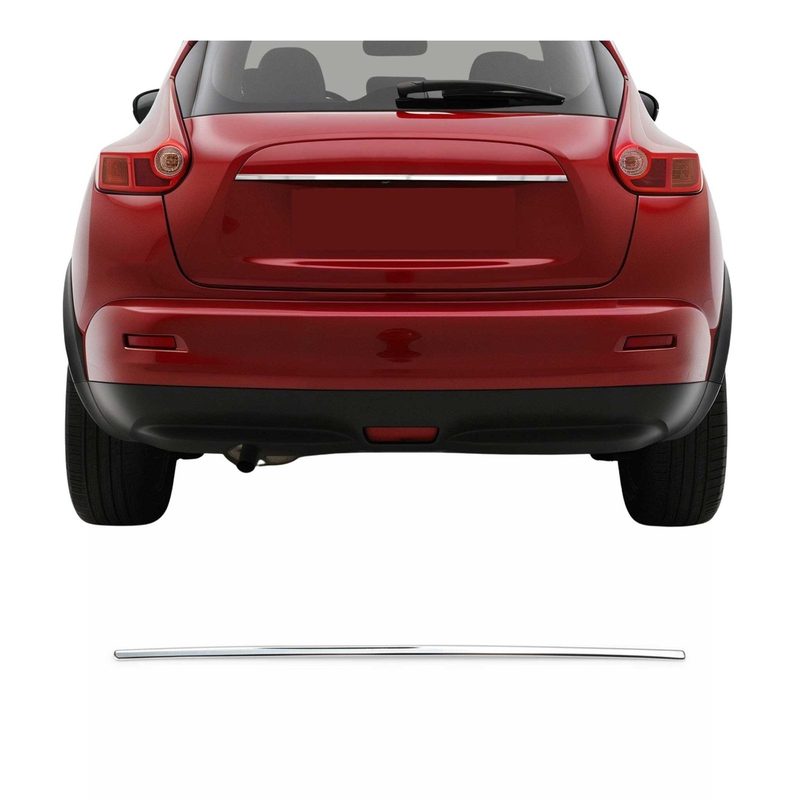 2011-2017 Nissan Juke Rear Trunk Tailgate Door Handle Cover Stainless Steel Silver 1Pc