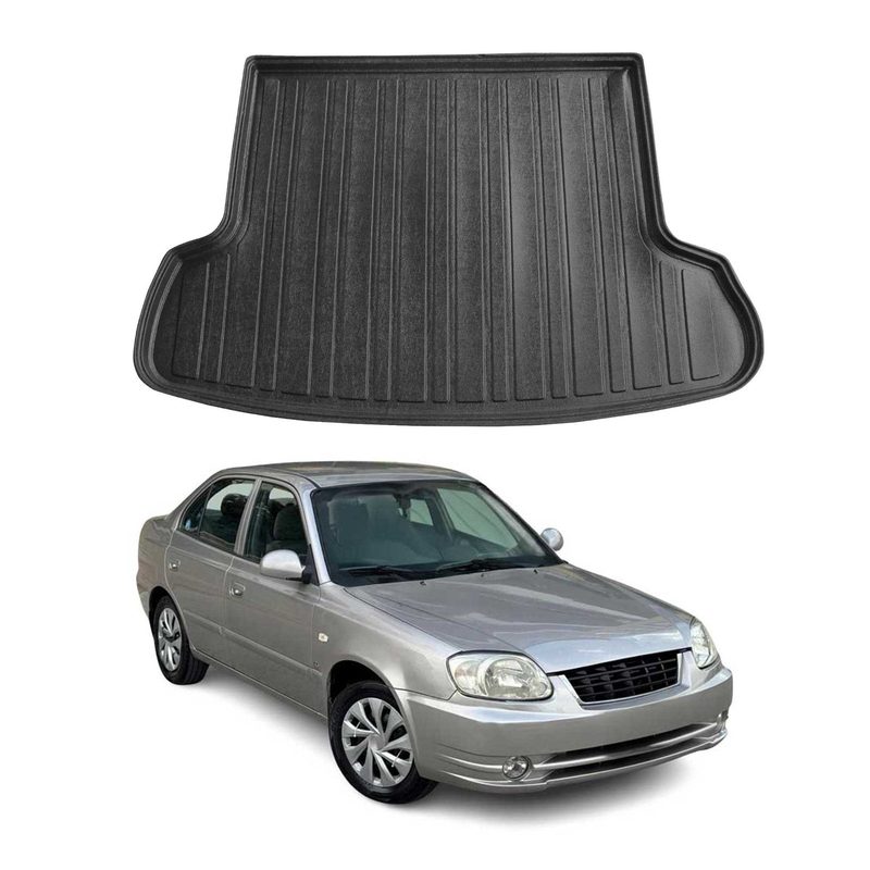 2006-2011 Hyundai Accent Cargo Liner Trunk Mat All Weather Black