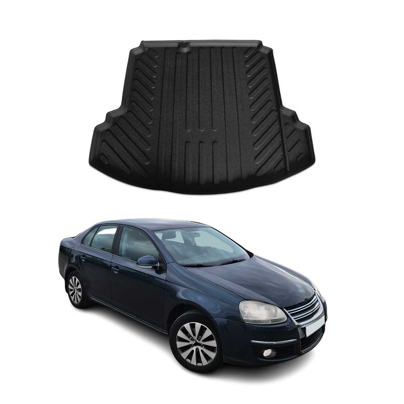 2006-2010 VW Jetta A5 Cargo Liner Trunk Mat All Weather Black