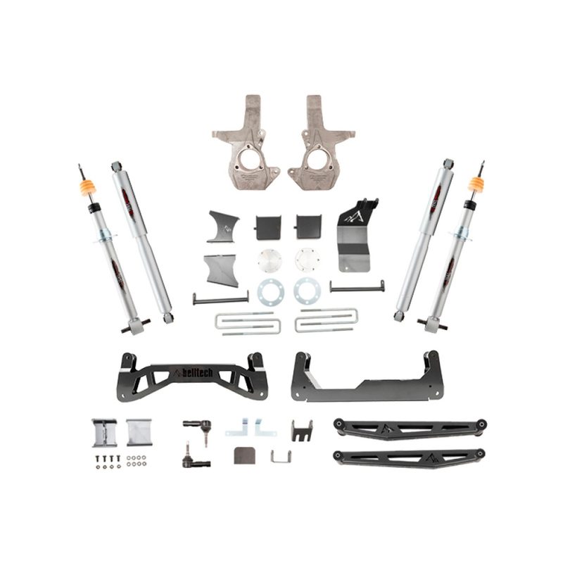 Fits 2016-2019 Chevy Silverado/GMC Sierra 1500 (BLT-150203TP)