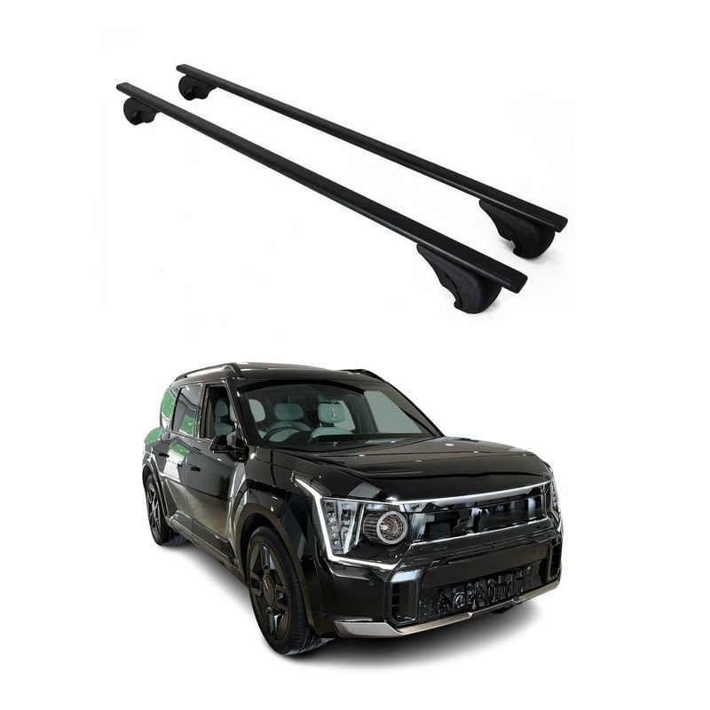 2024-2026 Kia EV9 GT-Line Roof Rack Cross Bars Black
