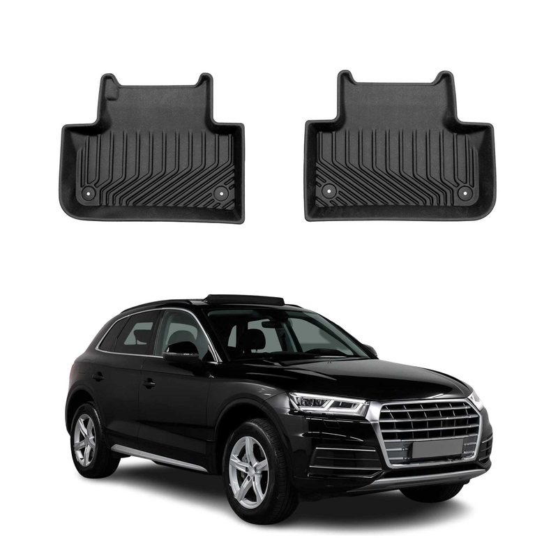 2018-2025 Audi Q5 SQ5 2.gen Premium Floor Mats Liners Second Row Rear