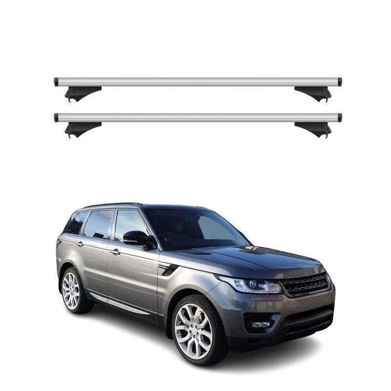 2014-2022 Land Rover Range Rover Sport Roof Rack Cross Bars Silver