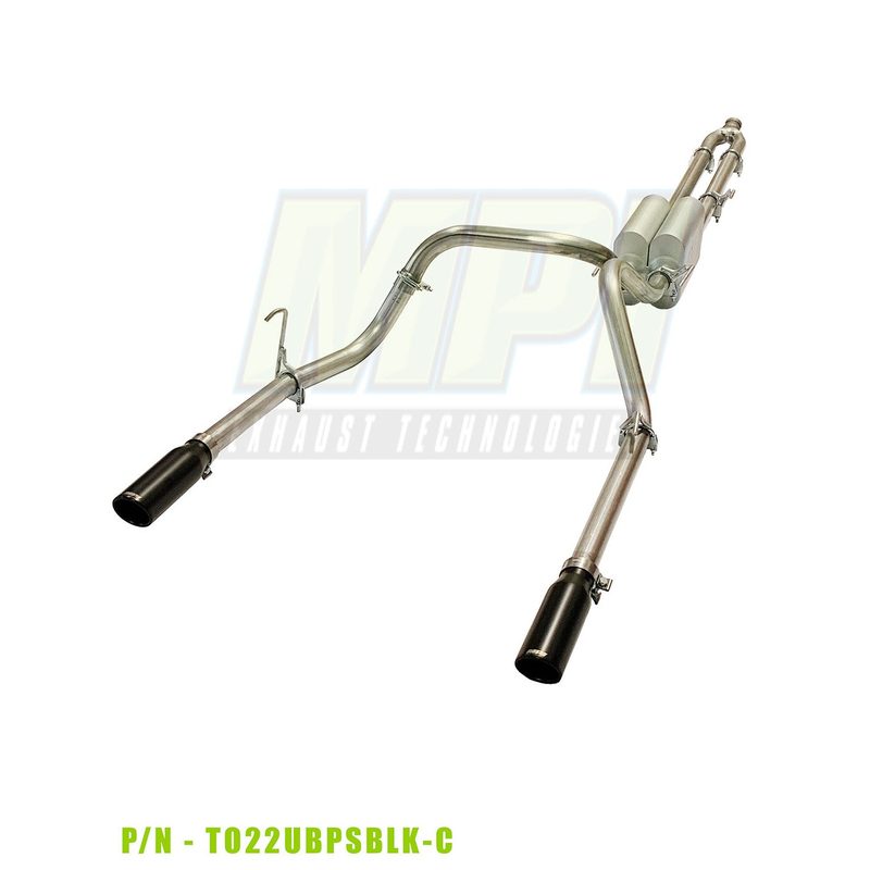 Toyota Tacoma, 2005-2023, V6 , Clamp/On - MPI Exhaust Cat-Back Dual Exhaust Kits