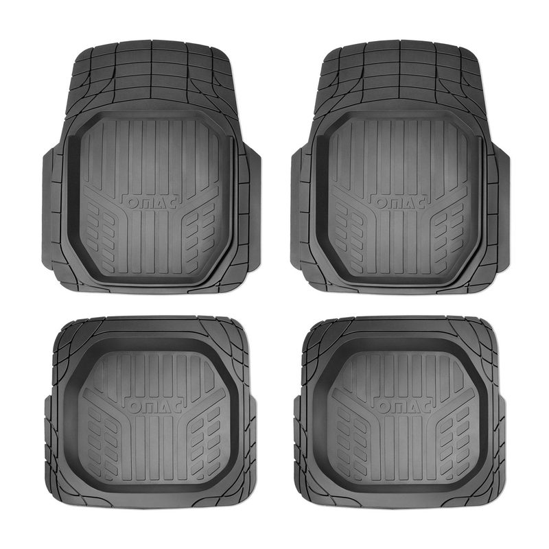 Ford Focus Universal Floor Mats Liner All Weather 3D Black Waterproof 4Pcs
