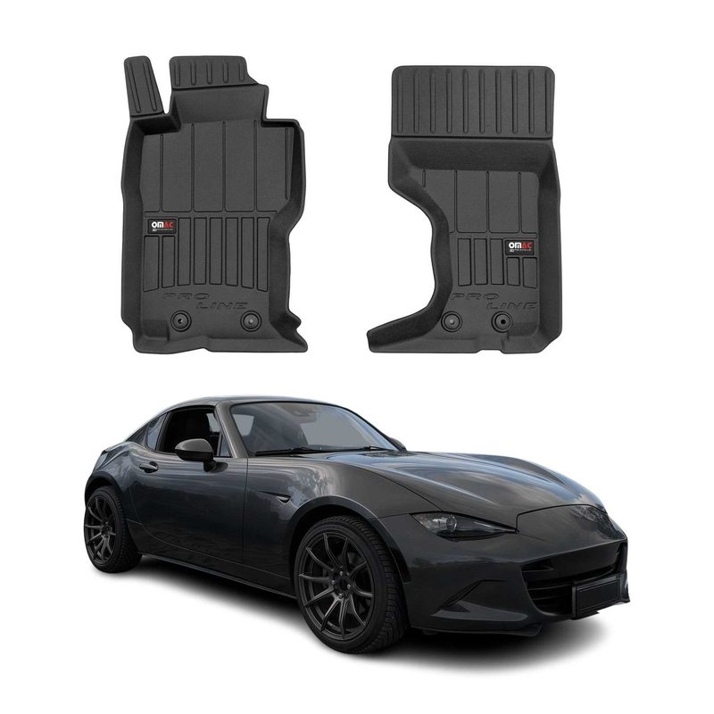 2016-2023 Mazda MX-5 Miata Premium Floor Mats Liners Full Set All Weather Heavy Duty