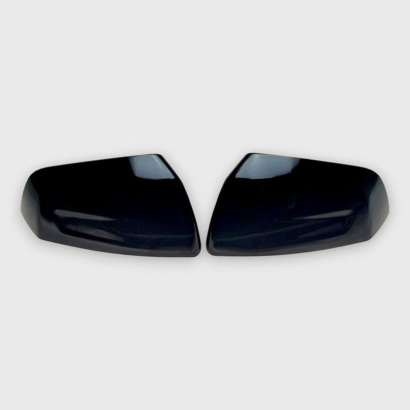 2017-2019 GMC Acadia Mirror Cover Caps Gloss Black 2Pcs ABS Plastic