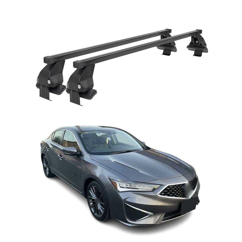 2013-2022 Acura ILX Roof Rack Cross Bars Black