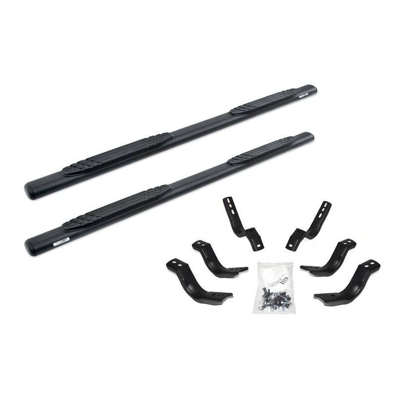 4" Estribos OE Xtreme 87" Negro Texturizado + Brackets Toyota Tacoma 05-23