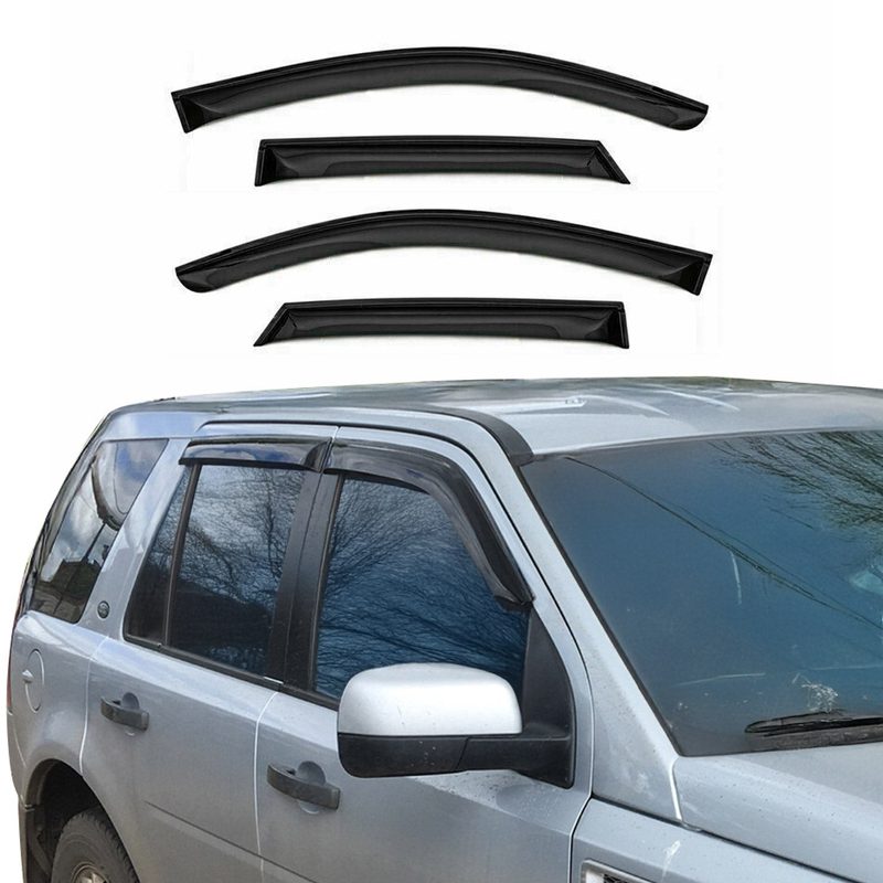 2020-2025 Hyundai Palisade Window Visor Vent Rain Guard Deflector Smoke 4Pcs