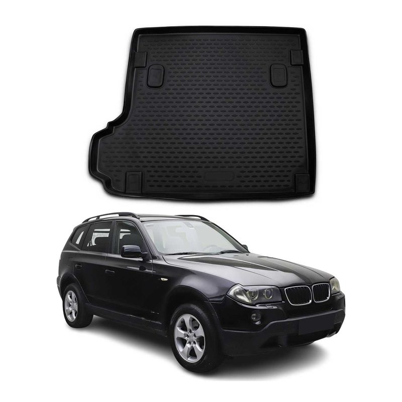 2004-2010 BMW X3 E83 Cargo Liner Trunk Mat All Weather Black