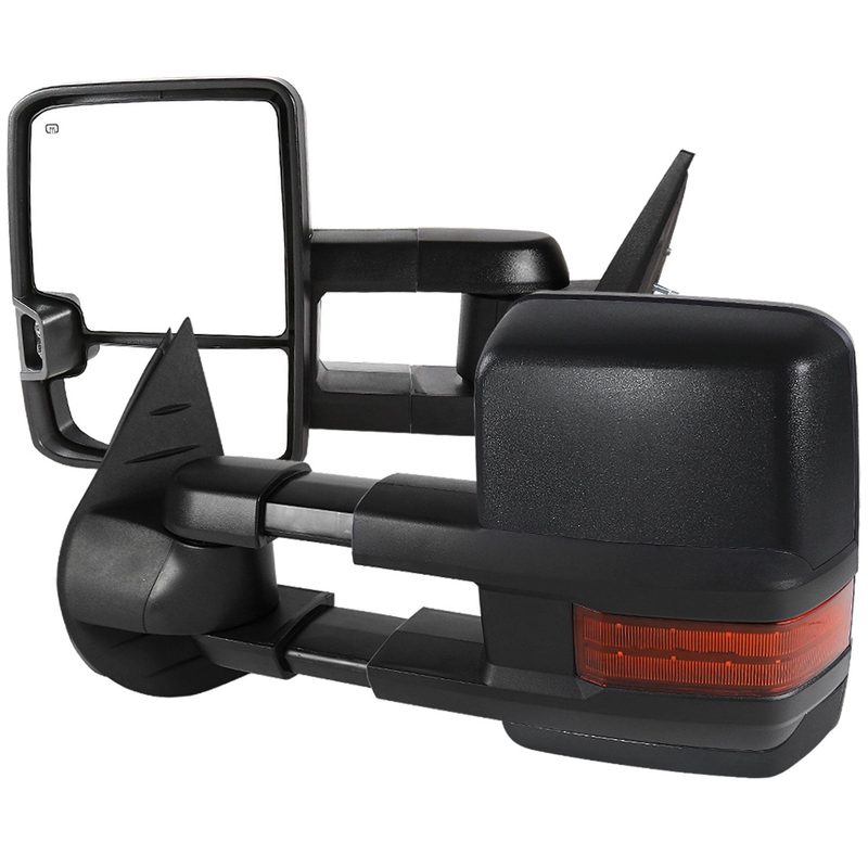 2007-2014 Chevy Silverado/Suburban/Sierra/Yukon/XL Heated Towing Mirrors Amber