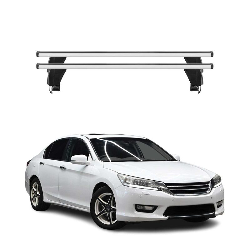 2013-2017 Honda Accord Sedan Roof Rack Cross Bars Silver