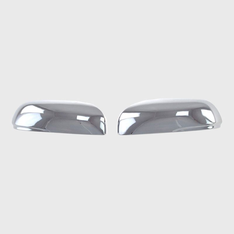 2017-2025 Honda Ridgeline Mirror Cover Caps Chrome 2Pcs ABS Plastic