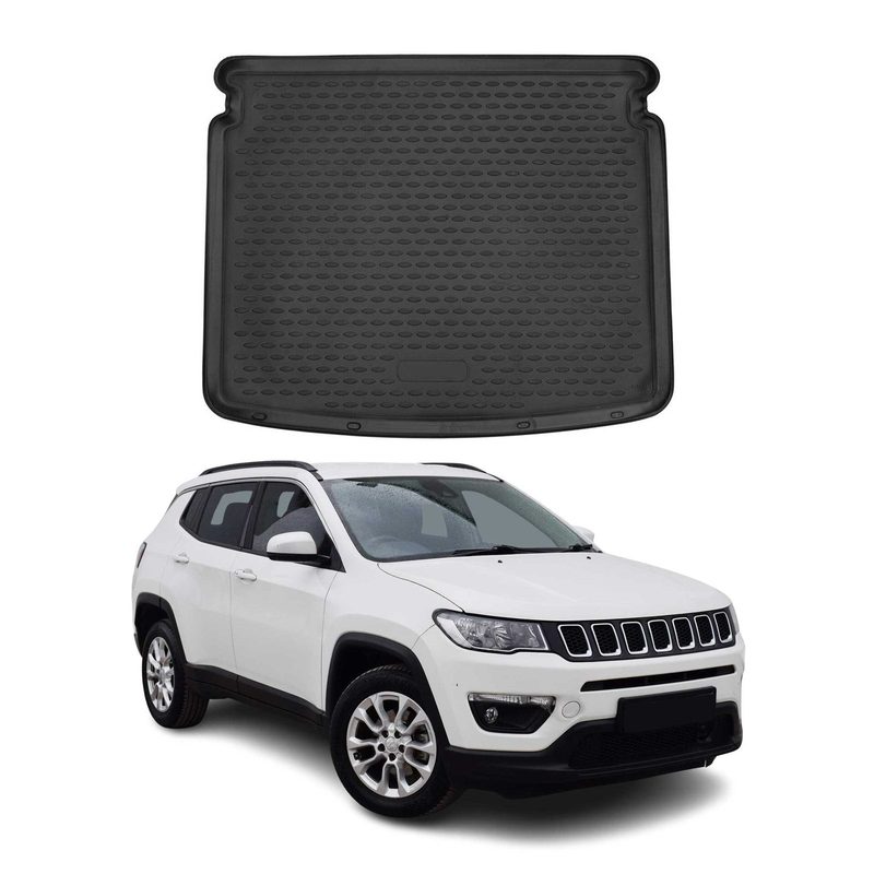 2017-2026 Jeep Compass Cargo Liner Trunk Mat All Weather Black