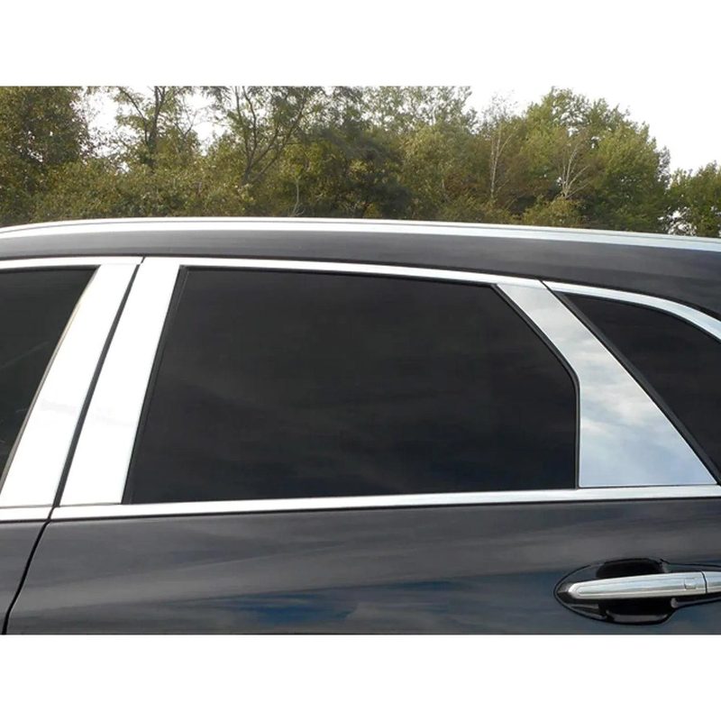 2017-2025 Cadillac XT5 Stainless Steel Pillar Trim 6 Pcs