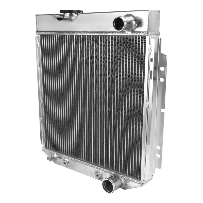 1964-1966 Ford Mustang Shelby V8 L6 Aluminum 3-Row Radiator